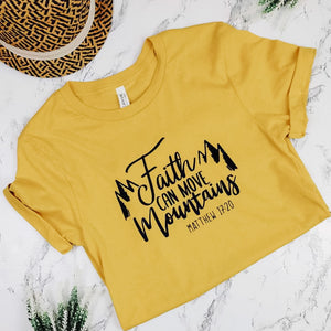 Faith Can Move Mountains Unisex Tee