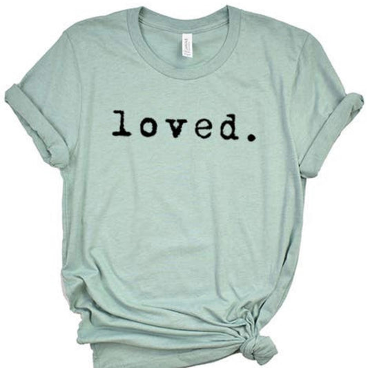 Mint Loved Tee
