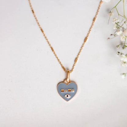 Mama’s Eye Charm Necklace