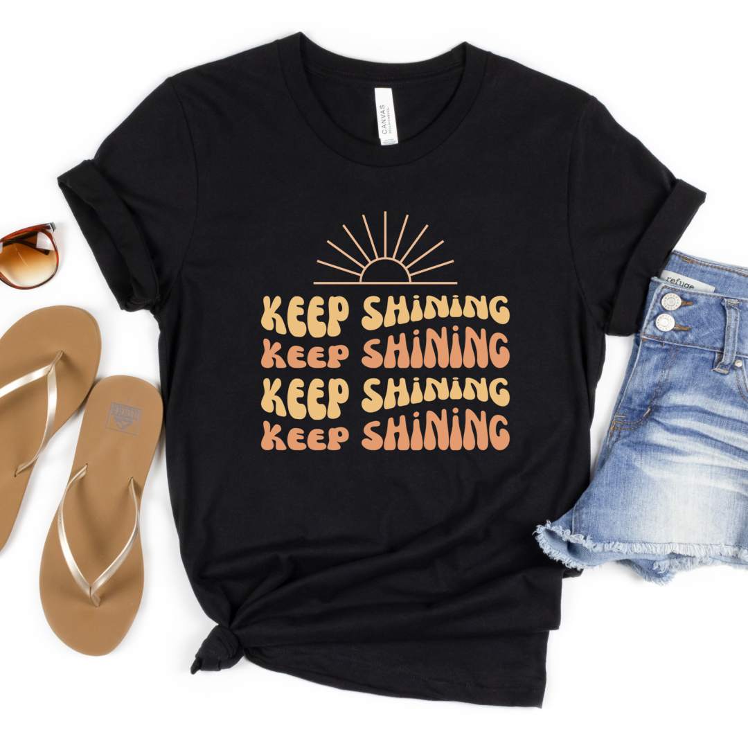 Keep Shining Short Sleeve Tee