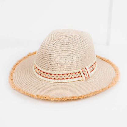 Frayed Fedora Sun Hat