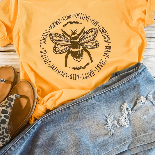 Mustard Bee Tee